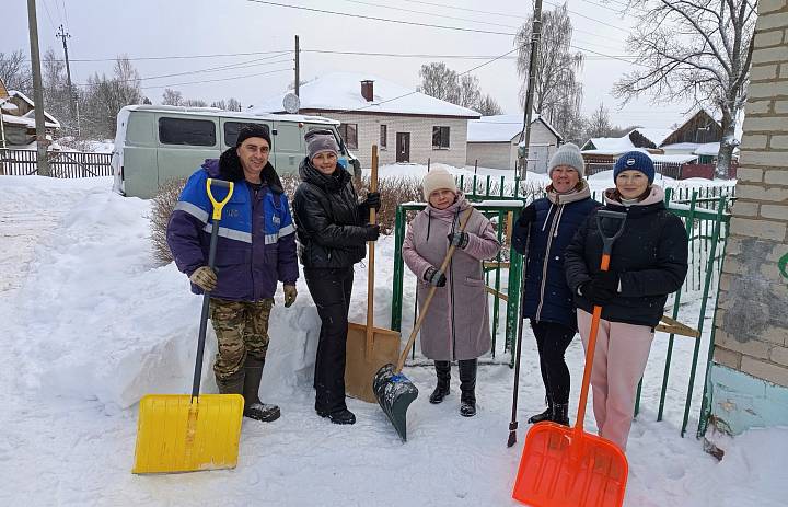  Расчистим снег вместе!