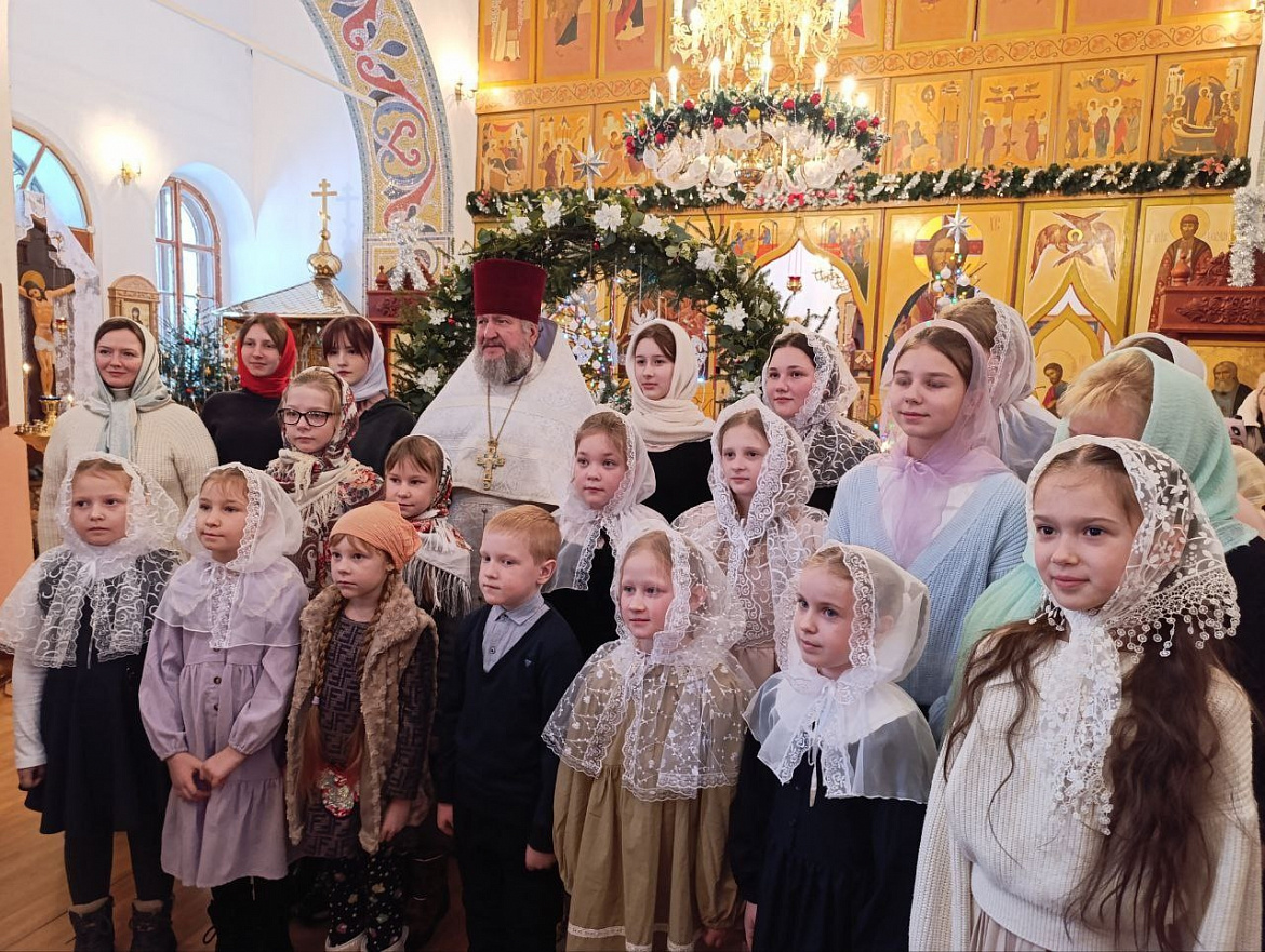 Рождественский праздник для детей.