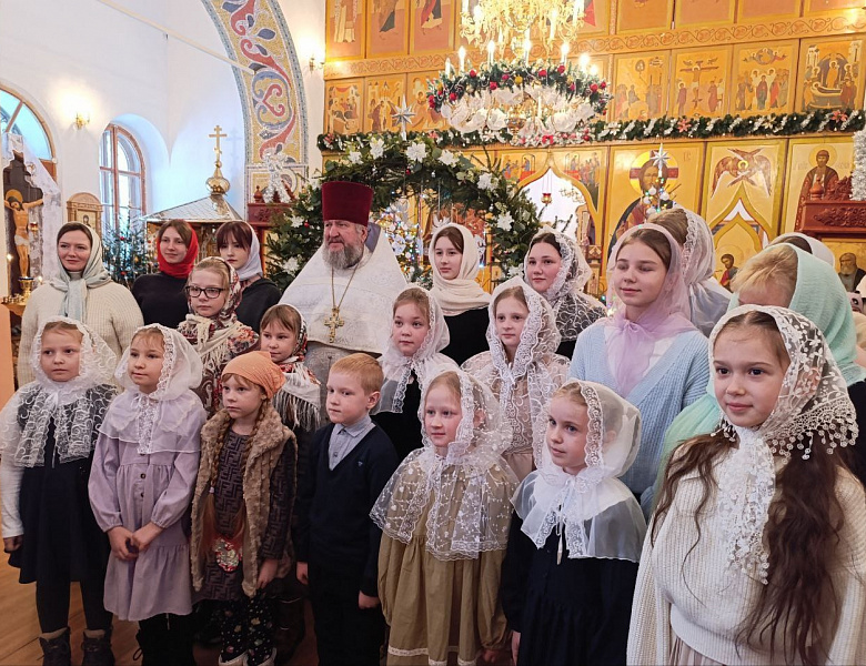 Рождественский праздник для детей.