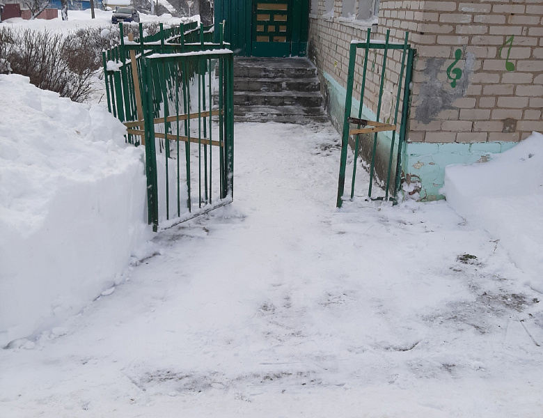  Расчистим снег вместе!