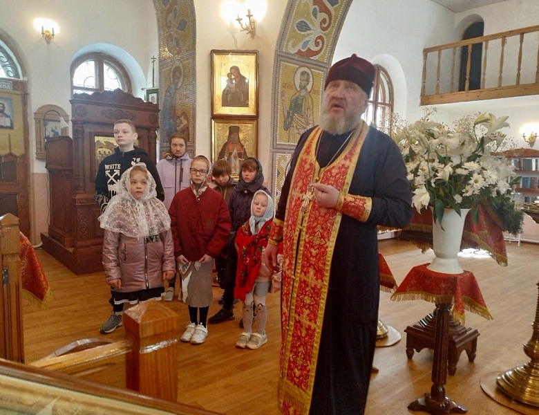 Экскурсия в Церковь Преображения Господня