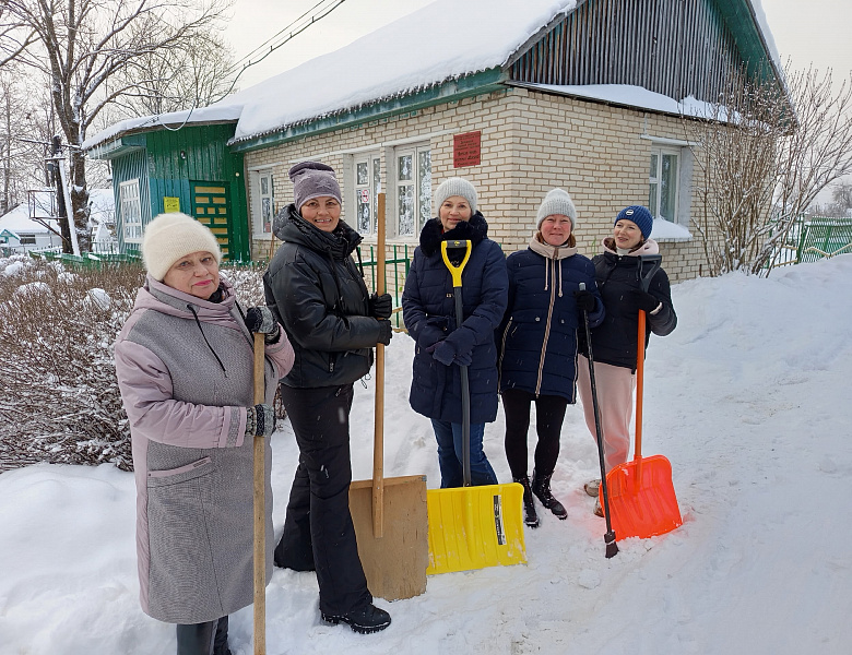  Расчистим снег вместе!